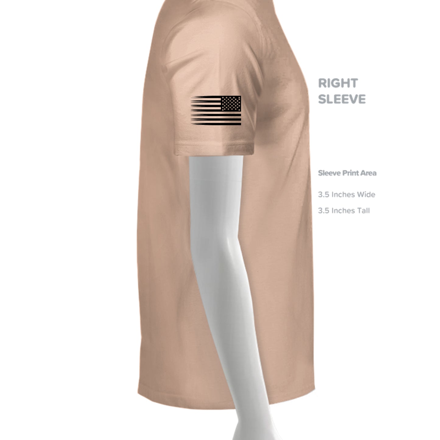 PEACH TRIBLEND - 3413T - SLEEVE_RIGHT