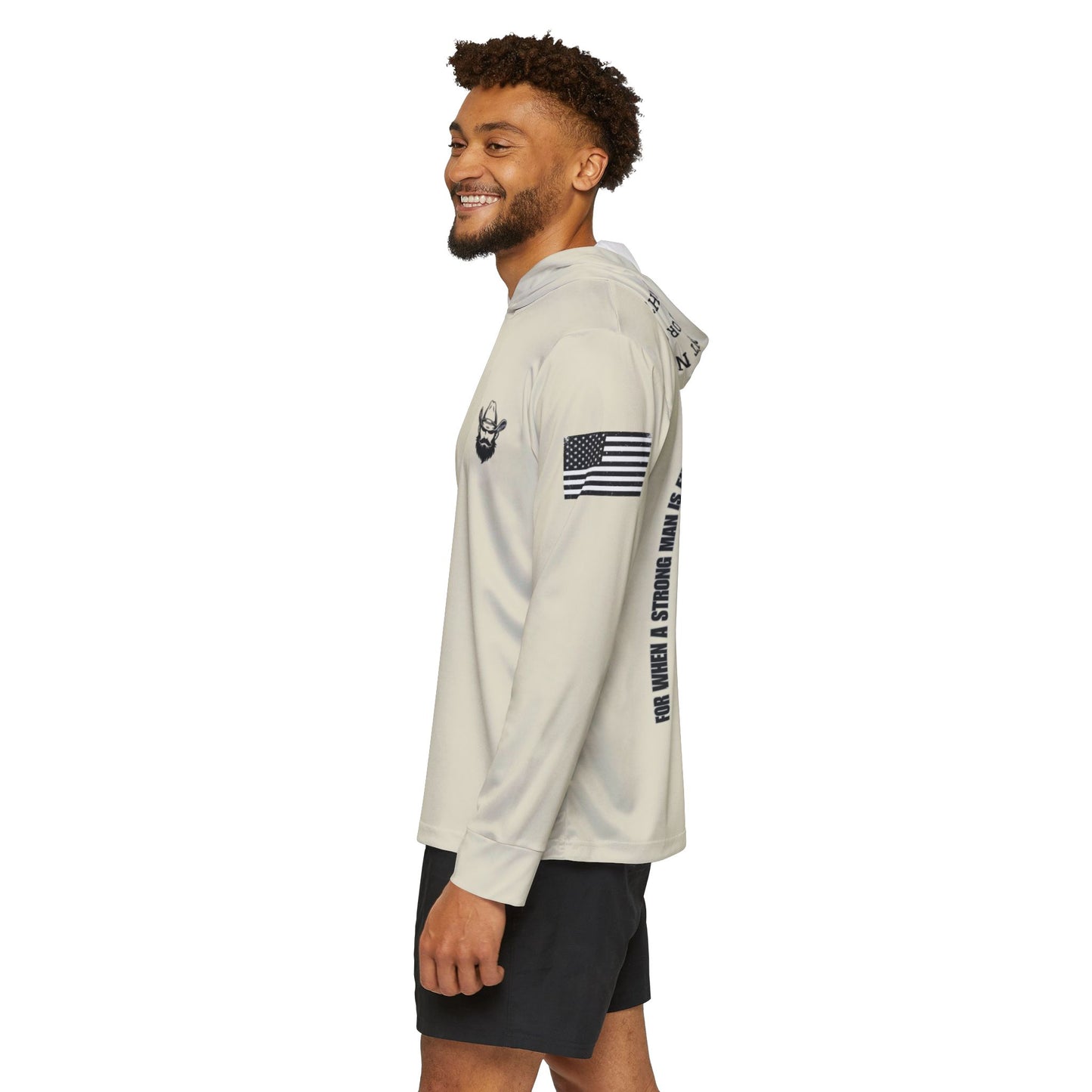 Luke 11:21 Tactical Hoodie