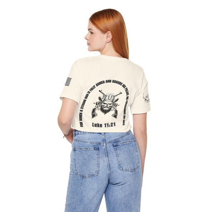 "Luke 11:21" Graphic T-Shirt