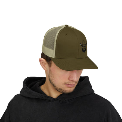 Bearded Cowboy Skull Hat