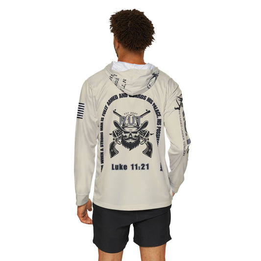 Luke 11:21 Tactical Hoodie