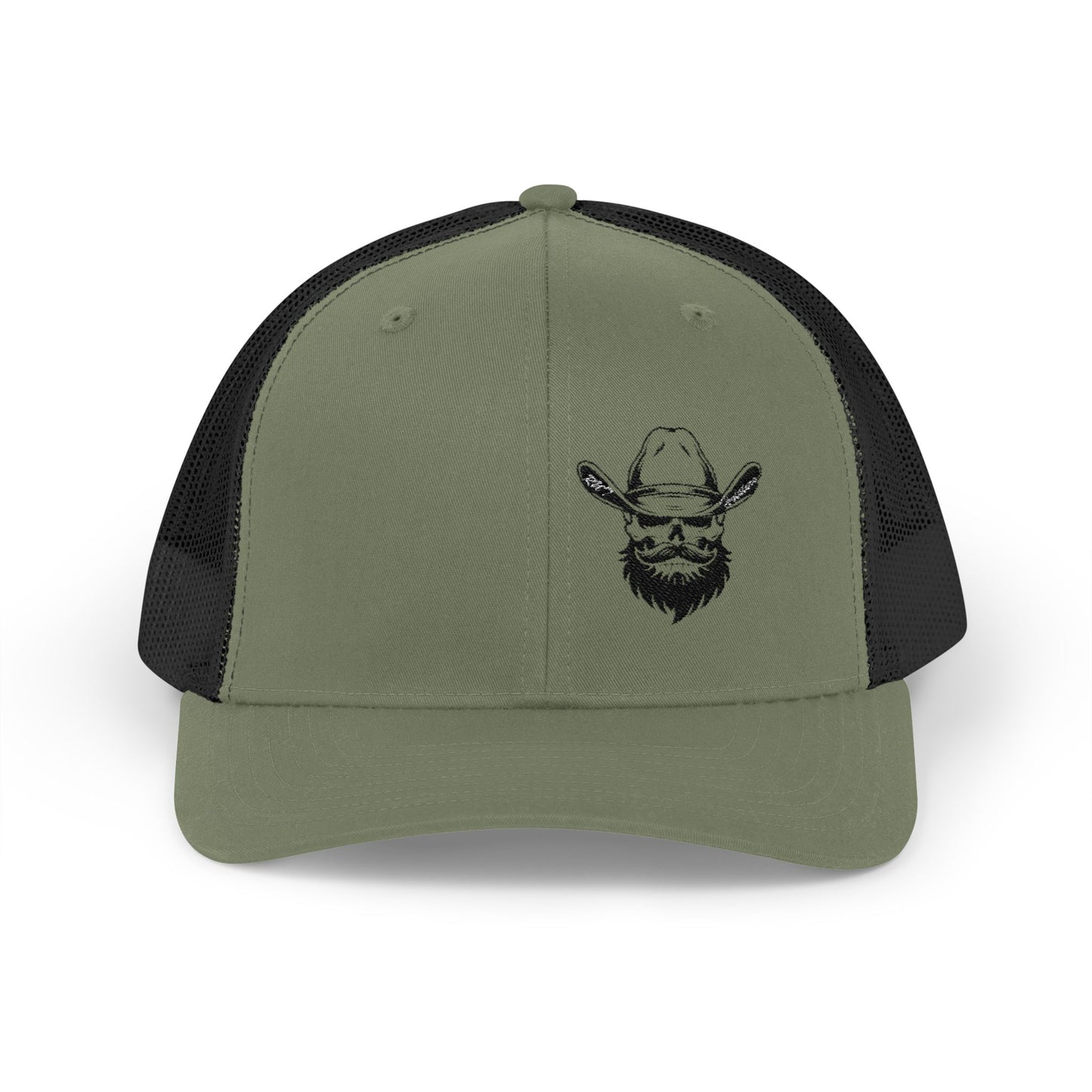 Bearded Cowboy Skull Hat