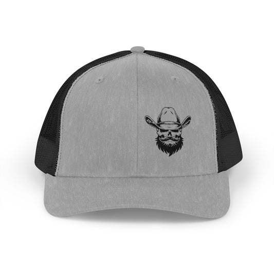 Bearded Cowboy Skull Hat