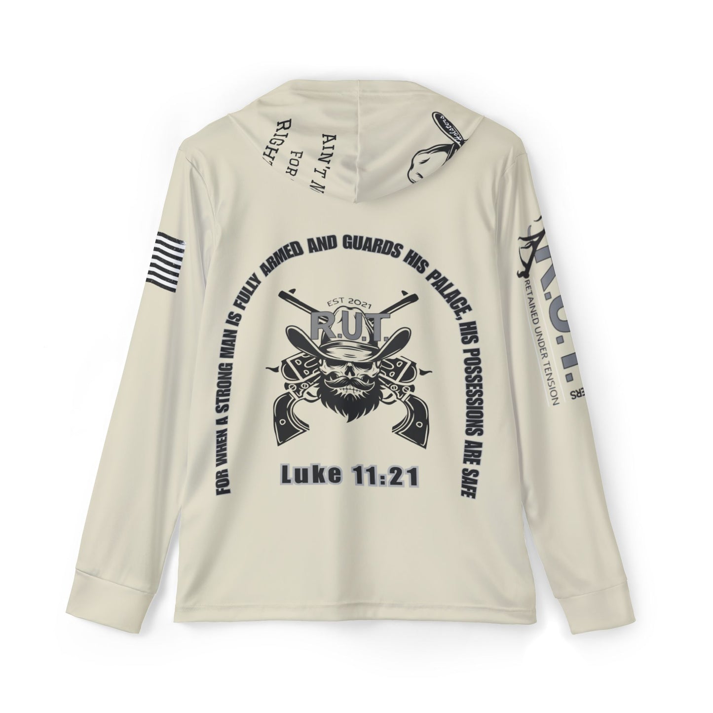 Luke 11:21 Tactical Hoodie