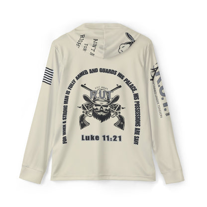 Luke 11:21 Tactical Hoodie