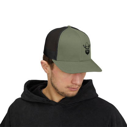 Bearded Cowboy Skull Hat