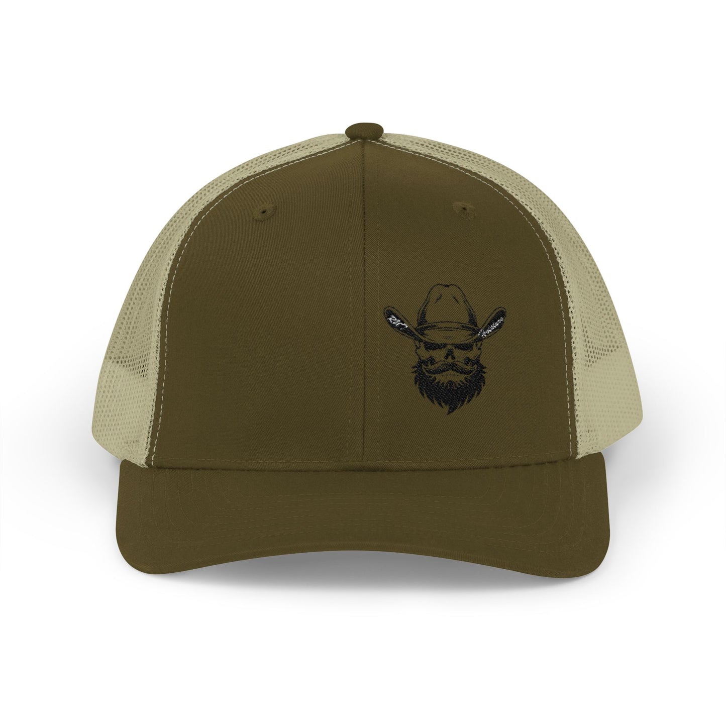 Bearded Cowboy Skull Hat