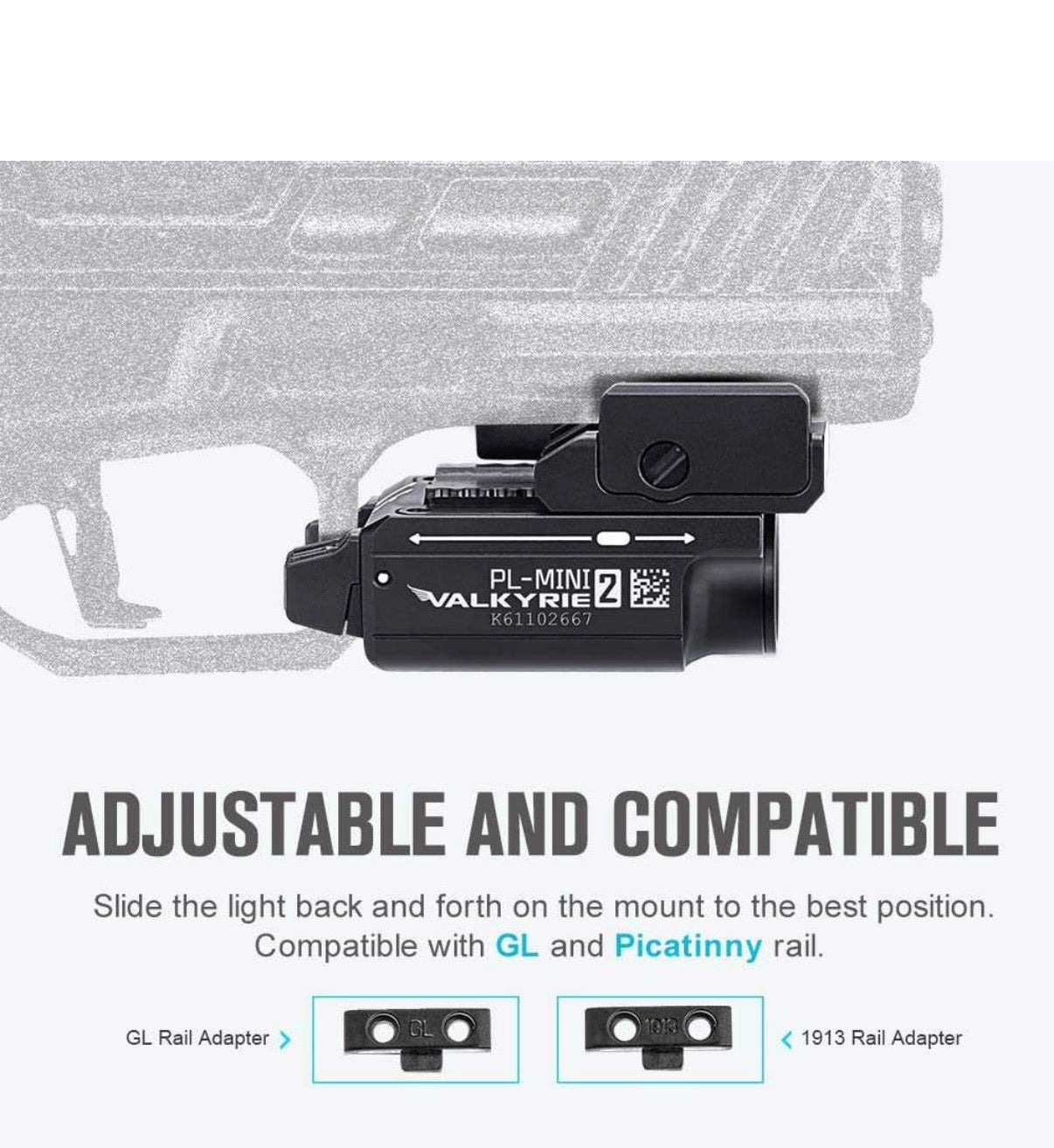 Preorder OLight PL-MINI 2 Valkyrie Tactical Light