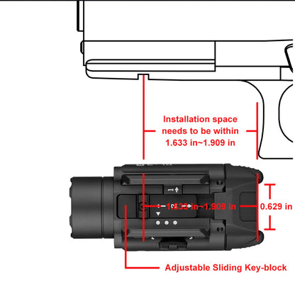 Preorder OLight PL-3R Valkyrie Rechargeable Rail Mounted Light