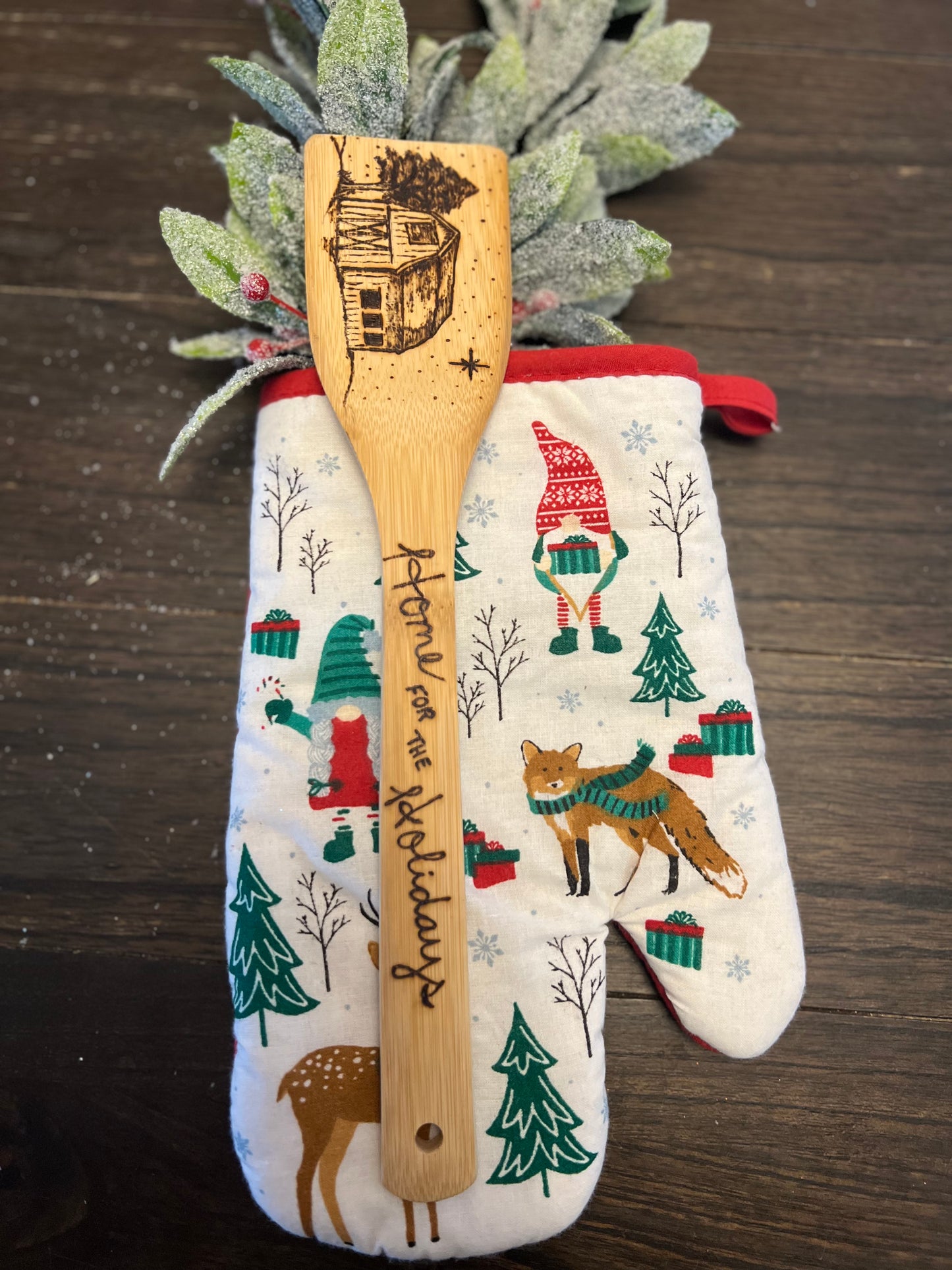 Hand Burned Wood Spoons