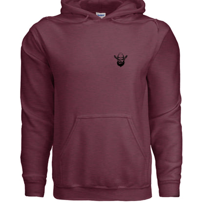 Heather Sport Dark Maroon - G185 - FRONT
