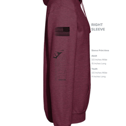 Heather Sport Dark Maroon - G185 - SLEEVE_RIGHT