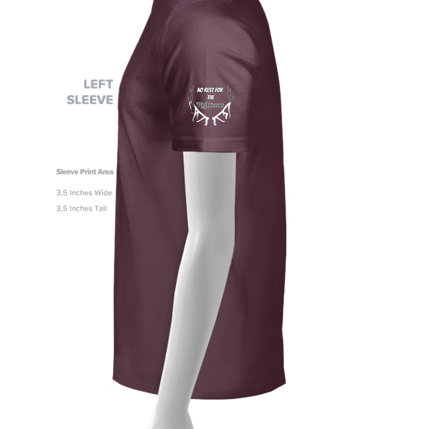 Oxblood Black - 3001C - SLEEVE_LEFT