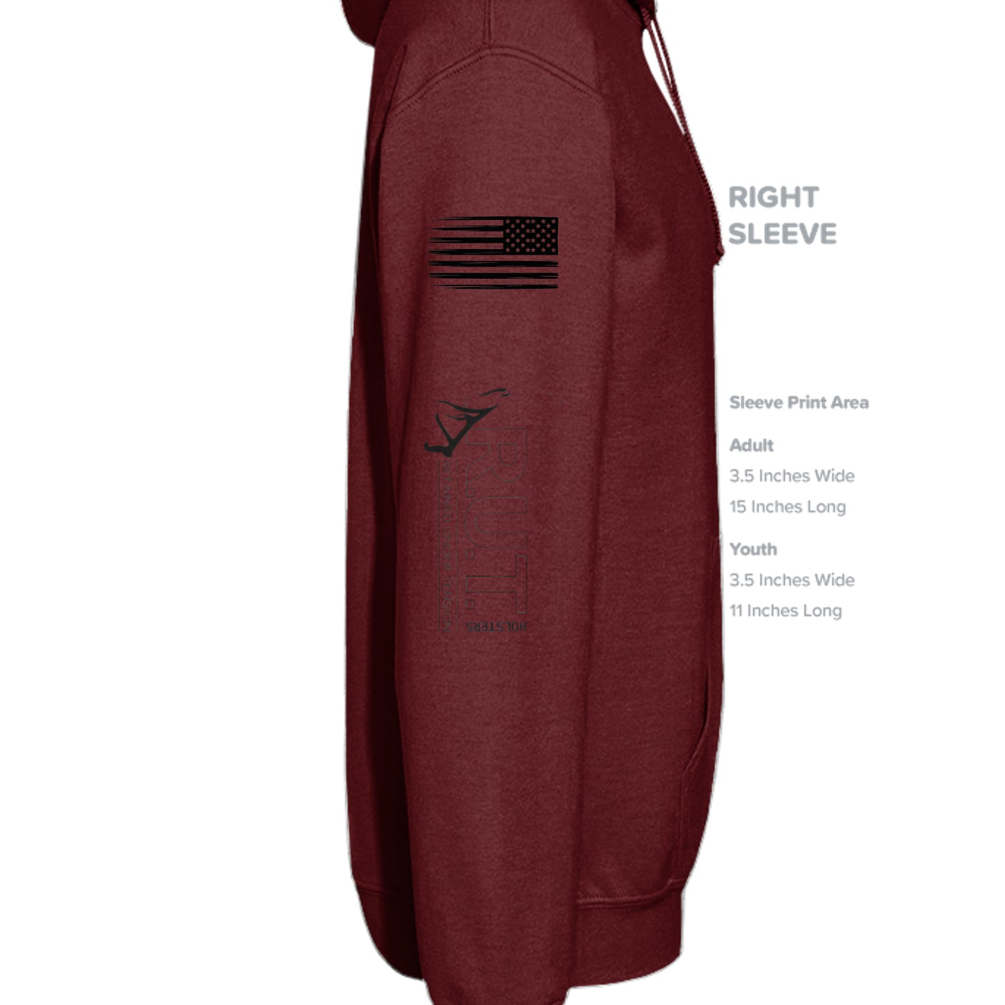 MAROON - G185B - SLEEVE_RIGHT
