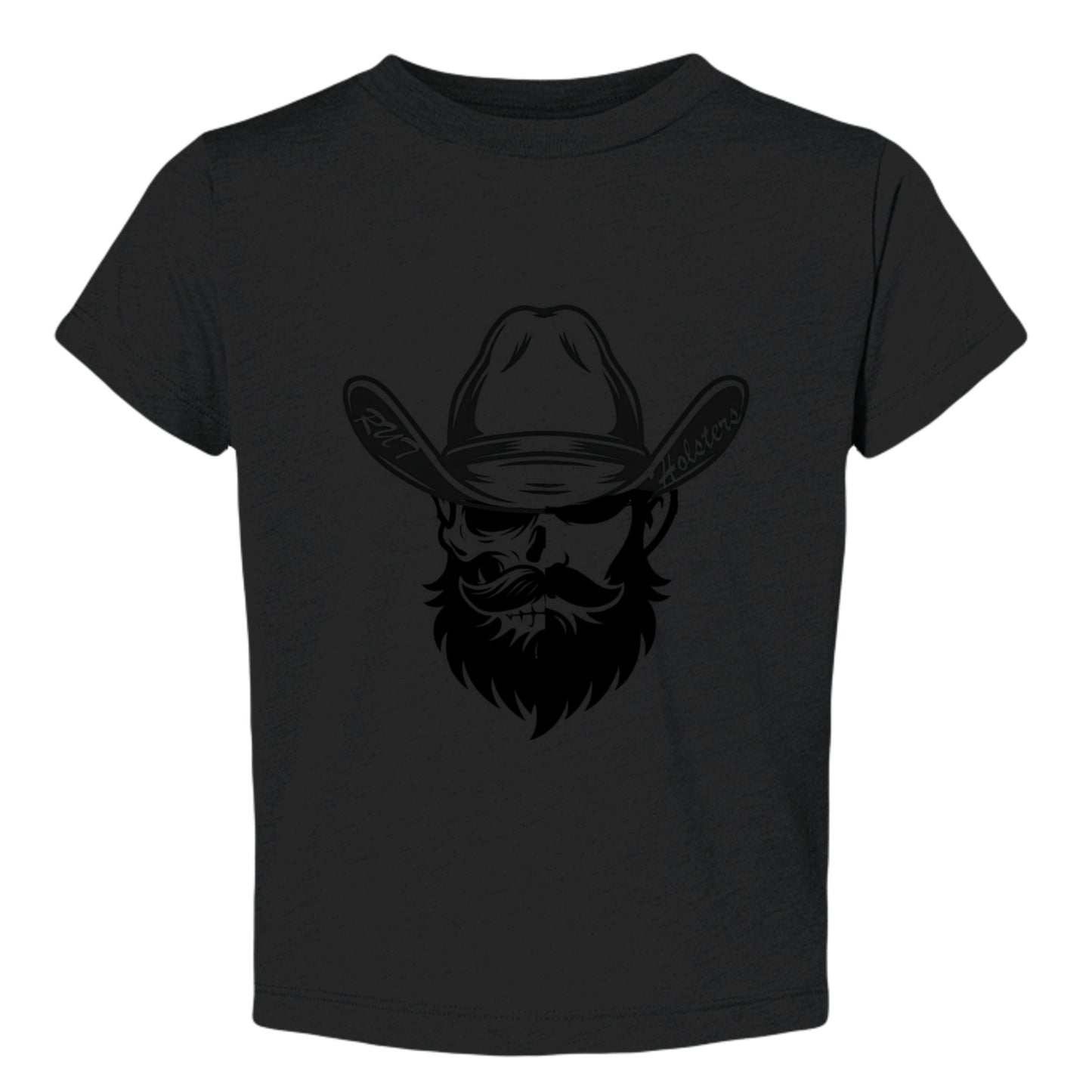 Solid Black Triblend - 3413T - FRONT