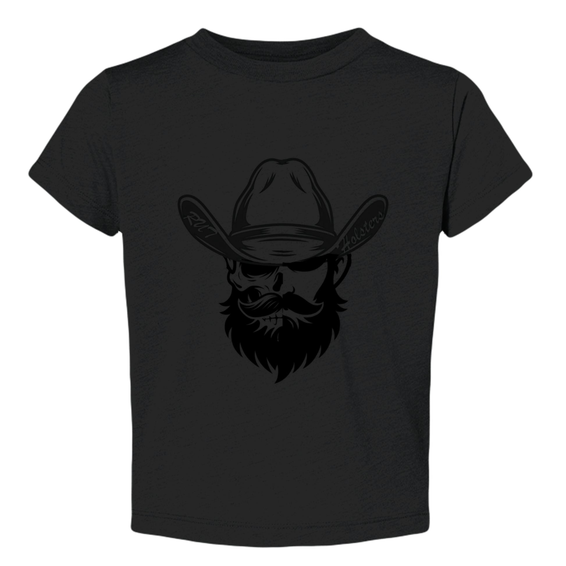 Solid Black Triblend - 3413T - FRONT