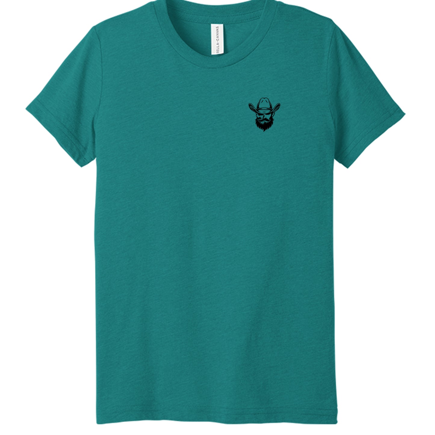 Teal Triblend - 3413Y - FRONT