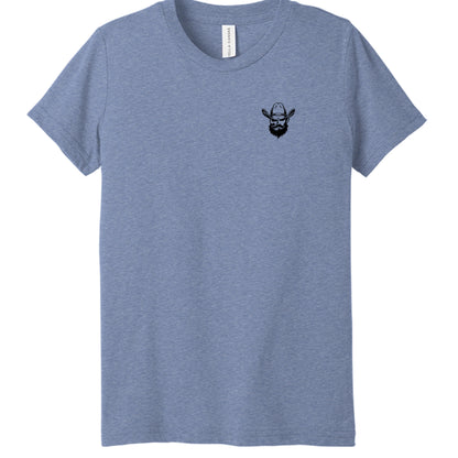 BLUE TRIBLEND - 3413Y - FRONT