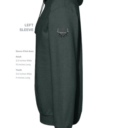 Fan Charcoal Heather - G185 - SLEEVE_LEFT