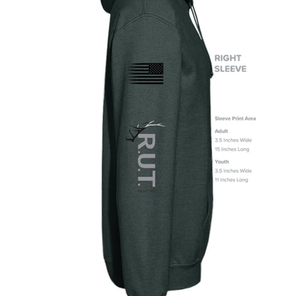 Fan Charcoal Heather - G185 - SLEEVE_RIGHT