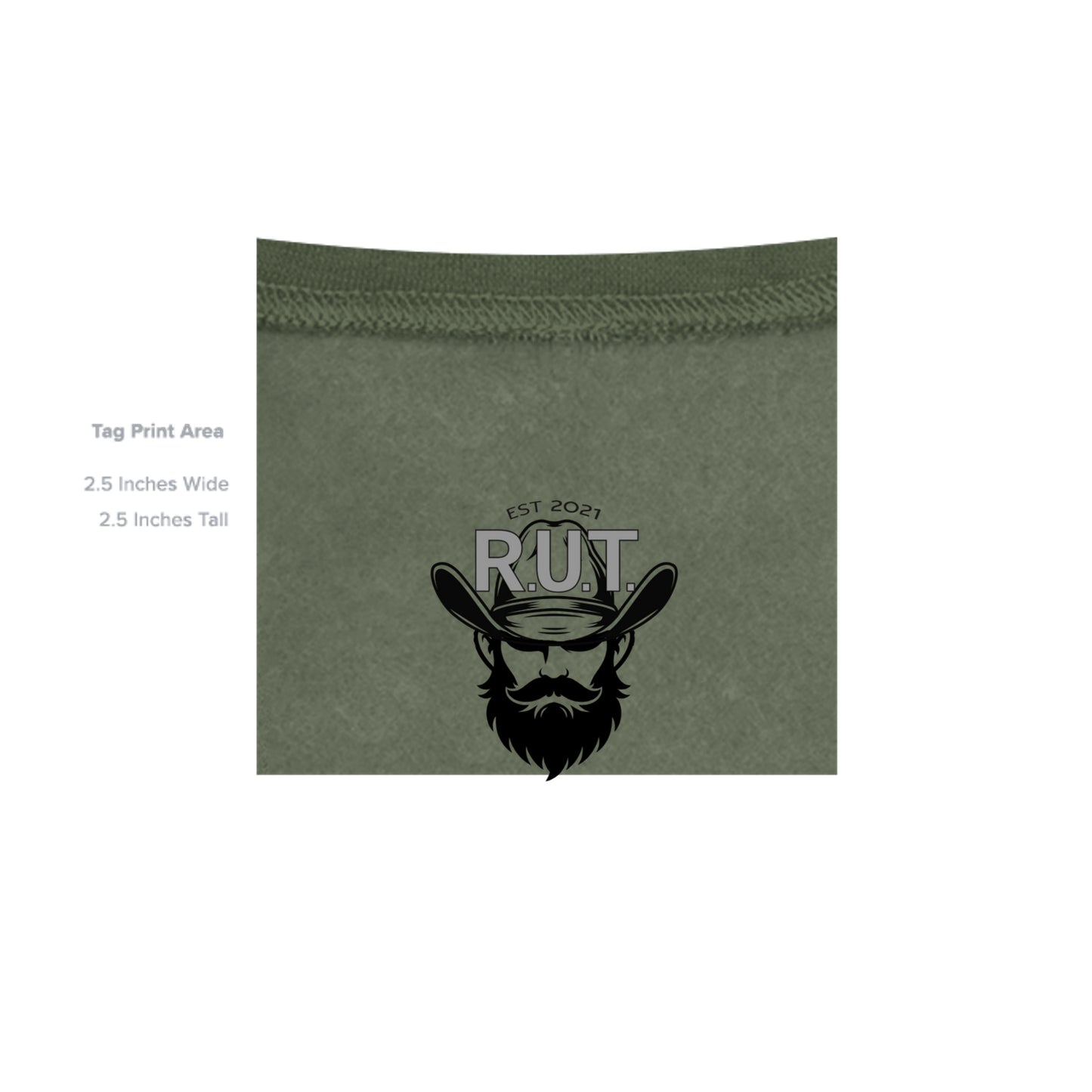 MILITARY GREEN - G185 - INSIDE_TAG_LINE