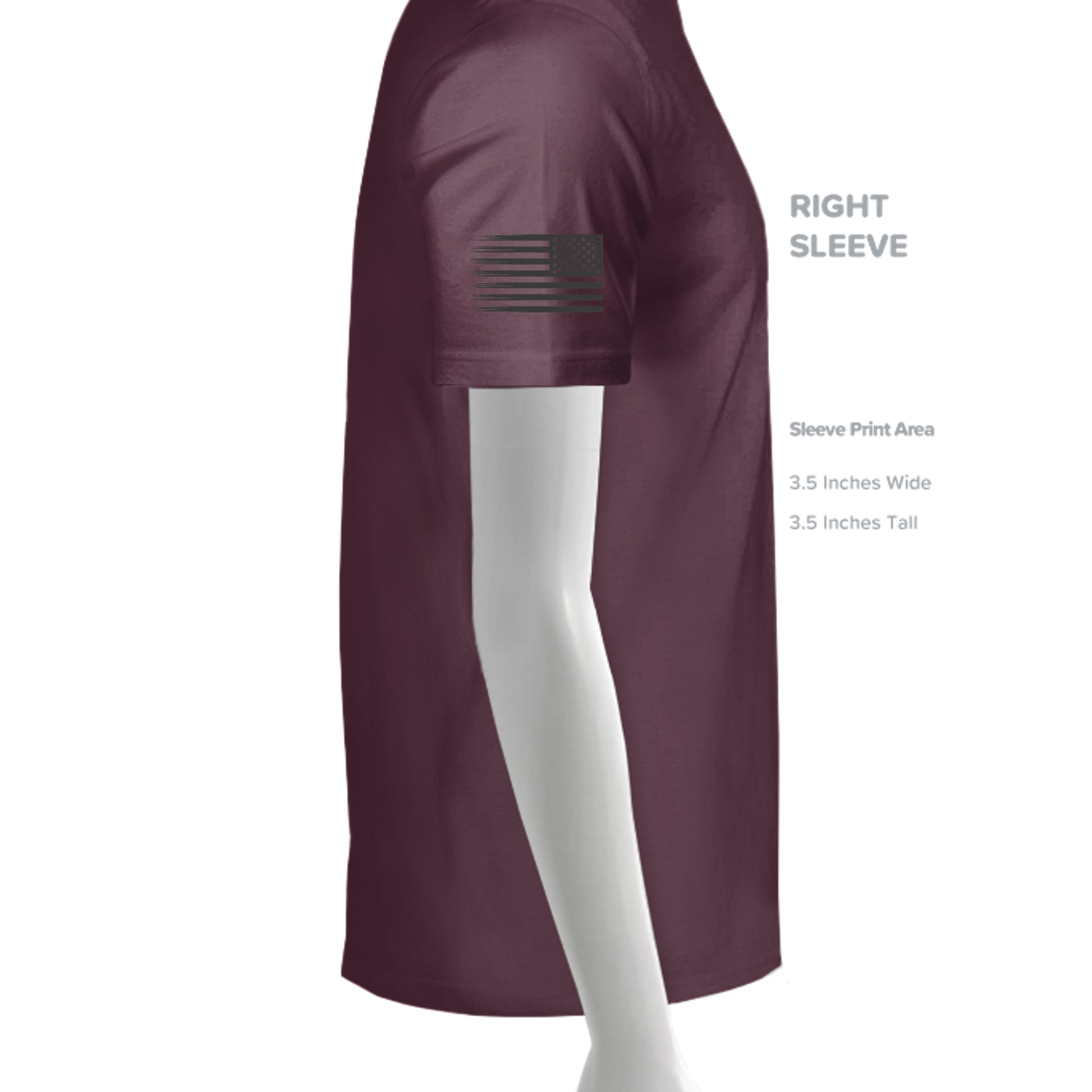 Oxblood Black - 3001C - SLEEVE_RIGHT