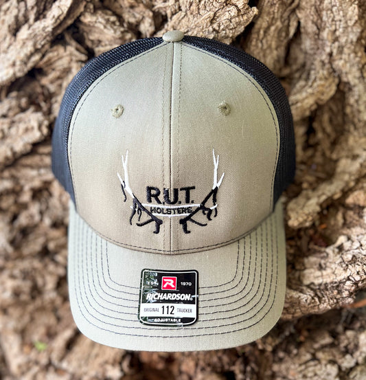 Loden and Black RUT Logo Hat